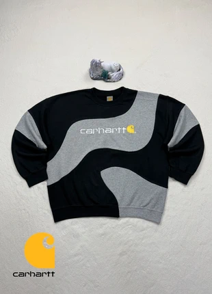 Rework Carhartt Crewneck Grey Black Streetwear Limited Edition Premium Quality 2000s, état: Très bon état, taille: XL, 43,95 €, 46,85 € Protection acheteurs incluse