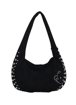 Studs bag Ibiza boho daim velours 2yk stud clouté, brand: Vintage Dressing, condition: New without tags, €25.00, €26.95 includes Buyer Protection