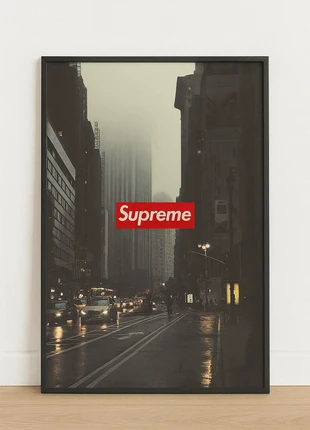 Quadro Supreme New York City, marque: Supreme, état: Neuf avec étiquette, 5,00 €, 5,95 € Protection acheteurs incluse