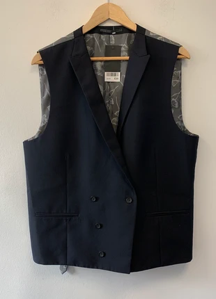 Next Navy Waistcoat - 44R, brand: Next, condition: New with tags, size: 44R, £10.00, £11.20 includes Buyer Protection Pro