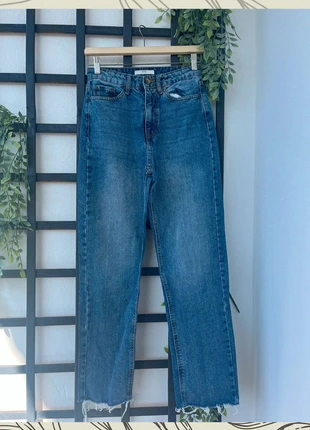 Vaquero recto Stradivarius T.36 – Corte moderno y cómodo, marque: Stradivarius, état: Très bon état, taille: S / 36 / 8, 8,00 €, 9,10 € Protection acheteurs incluse