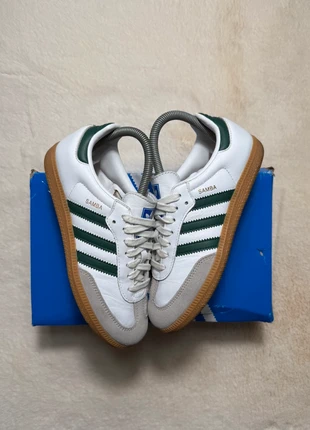 Adidas Samba Blanche Verte / White Green Taille 37 1/3 | 5 US | 4 1/2 UK, marca: adidas, estado: Muy bueno, tamaño: 37, 49,90 €, 53,10 € Protección al comprador Pro incluida