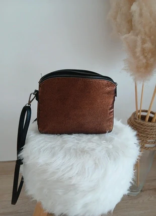 Joli petit Sac à main brun pailleté - sac en bandoulière, marke: Boutique privée, zustand: Neu, 15,00 €, 16,45 € inklusive Vinted-Käuferschutz