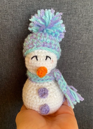 Peluche décorative bonhomme de neige, brand: les crochets d’Isabelle, condizioni: Nuovo senza cartellino, €10.00, €11.20 include la Protezione acquisti Pro