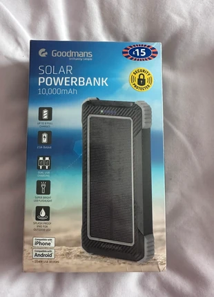 New goodmans solar powered powerbank, brand: Goodmans, condition: New with tags, £6.00, £7.00 includes Buyer Protection