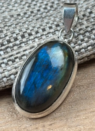 Magnifique pendentif labradorite . Ar 925., état: Très bon état, 14,00 €, 15,40 € Protection acheteurs (Pro) incluse