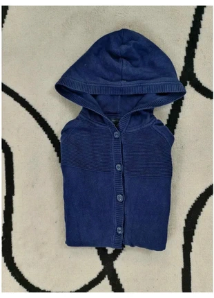 Pull cardigans Tommy Hilfiger Col capuche Taille M bleu marine Femme Women PULL415, merk: Tommy Hilfiger, staat: Heel goed, maat: M / 38 / 10, € 16,99, € 18,54 inclusief Kopersbescherming Pro