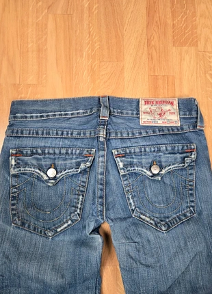 Jean True Religion bleu marine 33, merk: True Religion, staat: Heel goed, maat: W33 | FR 42, € 49,00, € 52,15 inclusief Kopersbescherming Pro