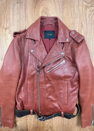 Perfecto veste cuir Maje femme taille L, brand: Maje, condition: Very good, size: L / 40 / 12, €129.00, €136.15 includes Buyer Protection Pro