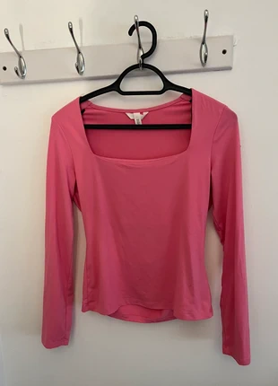 Top col carré, brand: H&M, condition: New without tags, size: M / 38 / 10, €5.00, €5.95 includes Buyer Protection