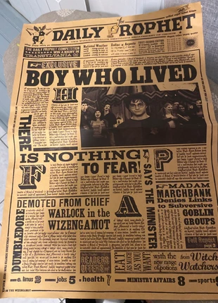 Affiche de journal Harry Potter, marque: Harry Potter, état: Bon état, 1,00 €, 1,75 € Protection acheteurs incluse