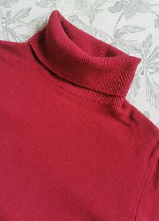 Maglione dolcevita rosso ciliegia 🍒 borgogna 90s in pura lana vergine 100%, marca: Pura Lana Vergine, estado: Novo sem etiquetas, tamanho: S / 36 / 8, €25.00, €26.95 inclui Proteção do Comprador