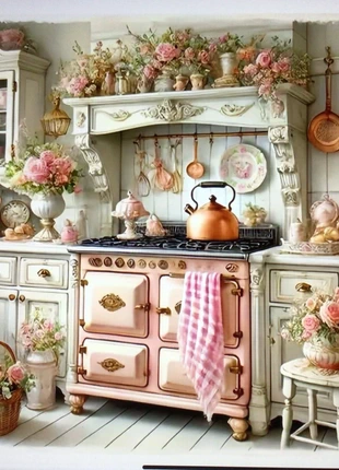 broderie diamant 30*30 cuisine ancienne, brand: Diamant, condition: Very good, €4.50, €5.43 includes Buyer Protection