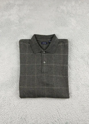 Polo à Carreaux Manche Longue Izod Gris/Noir - Taille S - Homme, merk: IZOD, staat: Heel goed, maat: S, € 15,00, € 16,45 inclusief Kopersbescherming Pro
