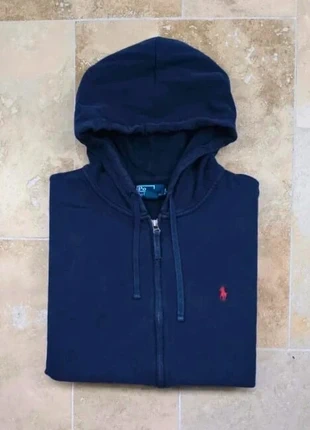 Sweat a capuche zippé Ralph Lauren - Homme XXL - marine logo rouge, marque: Ralph Lauren, état: Très bon état, taille: XXL, 48,00 €, 51,10 € Protection acheteurs (Pro) incluse