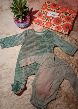 Ensemble pijama, marque: Kiabi, état: Neuf sans étiquette, taille: Jusqu'à 1 mois / 50 cm, 3,00 €, 3,85 € Protection acheteurs incluse