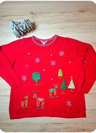 Pull moche Noël grande taille ugly sweater Christmas renne brodé maille hiver Xmas
#noel28, brand: Noël, condition: Very good, size: XXL / 44 / 16, €20.00, €21.70 includes Buyer Protection