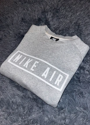 Sweat Nike Air gris chiné à bandes – Taille S, brand: Nike Air, condition: Good, size: S, €18.99, €20.64 includes Buyer Protection