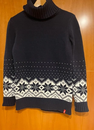 Pull coll toulé bleu marine talle M, marque: edc, état: Très bon état, taille: M / 38 / 10, 5,00 €, 5,95 € Protection acheteurs incluse