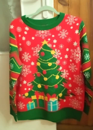 pull de NOEL lumineux neuf, merk: Tissaia, staat: Nieuw zonder prijskaartje, maat: L, € 15,00, € 16,45 inclusief Kopersbescherming