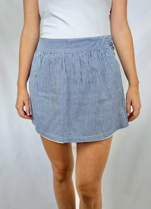 Mini jupe Molly Bracken rayée bleu et blanc taille XS, marque: Molly Bracken, état: Très bon état, taille: XS / 34 / 6, 12,00 €, 13,30 € Protection acheteurs (Pro) incluse