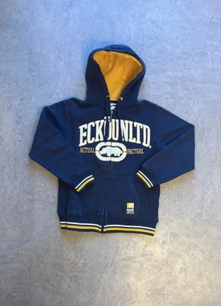 gilet sweat à zip et a capuche ecko unltd bleu/blanc Taille S, brand: ECKO UNLTD., condition: Very good, size: S, €53.90, €57.30 includes Buyer Protection