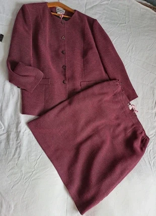 #neuf 🤩Tailleur jupe 🥰 bordeau taille 54 Damart, brand: Damart, condition: New with tags, size: 7XL / 54 / 26, €25.00, €26.95 includes Buyer Protection