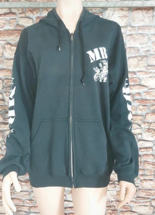 Felpa con zip blu scuro mr crew da uomo, marke: Gildan, zustand: Sehr gut, größe: M, 5,00 €, 5,95 € inklusive Vinted-Käuferschutz