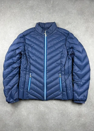 Doudoune puffer Trussardi Jeans bleu marine M femme légère style JOTT duvet feather, marque: Trussardi Jeans, état: Très bon état, taille: M / 38 / 10, 35,00 €, 37,45 € Protection acheteurs incluse