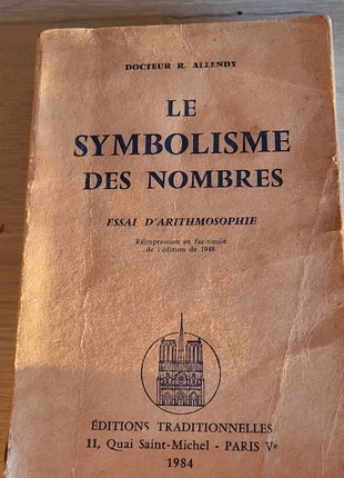 Le symbolisme des nombres., état: Bon état, 50,00 €, 53,20 € Protection acheteurs incluse