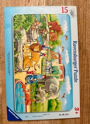 Puzzle Ravensburger 15 pièces |Animaux | Dès 3 ans | Comme Neuf, merk: Ravensburger, staat: Nieuw zonder prijskaartje, € 4,00, € 4,90 inclusief Kopersbescherming