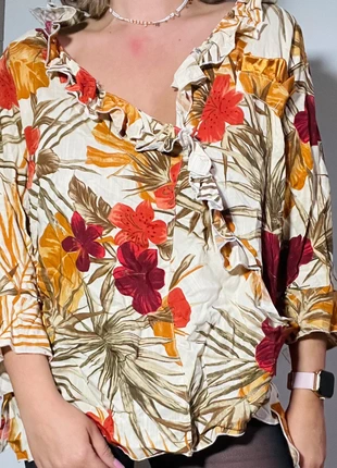 Blouse cache cœur femme taille 48, état: Très bon état, taille: 4XL / 48 / 20, 5,00 €, 5,95 € Protection acheteurs (Pro) incluse