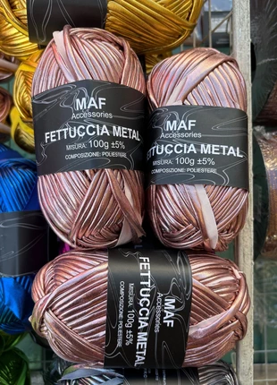 Fettuccia Metallizzata, brand: MAF, condizioni: Nuovo con cartellino, €9.00, €10.15 include la Protezione acquisti Pro
