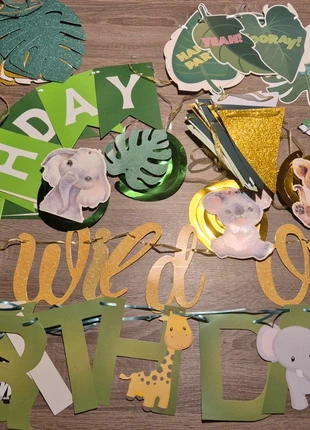 Set wild one, staat: Nieuw zonder prijskaartje, € 8,00, € 9,10 inclusief Kopersbescherming