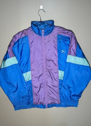 Vintage Puma Colour-Block Windbreaker Jacket | Made in Taiwan | Size L, brand: Puma, condition: Very good, size: L, £20.00, £21.70 includes Buyer Protection Pro