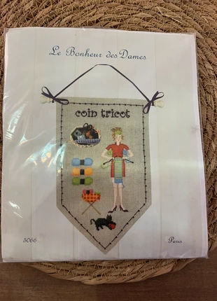 Kit broderie coin tricot, marke: Bonheur des Dames, zustand: Neu, 7,00 €, 8,05 € inklusive Vinted-Käuferschutz