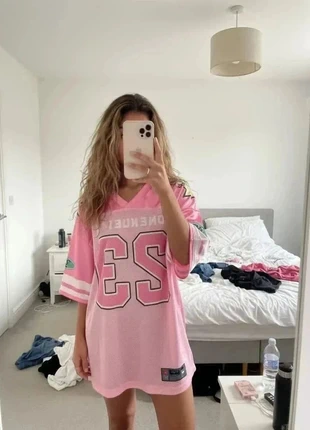 maillot de sport rose oversize en mesh style y2k #084, brand: Blokette Babe, condition: Very good, size: M / 38 / 10, €26.99, €29.04 includes Buyer Protection