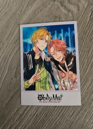 Polaroïd /carte Obey!me officielle Satan et Asmo, merk: Goodies, staat: Heel goed, € 4,00, € 4,90 inclusief Kopersbescherming Pro