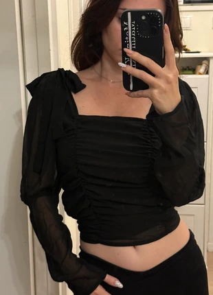 Black classy long sleeve blouse, marca: The Korean Fashion, estado: Nuevo con etiquetas, tamaño: M / 38 / 10, 7,00 €, 8,05 € Protección al comprador incluida