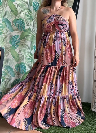 Magnifique robe nastasia longue motif tropical - ba&sh - taille XS, brand: Ba&sh, condizioni: Nuovo con cartellino, taglia: XS / IT 38 / EU 34, €195.00, €205.45 include la Protezione acquisti