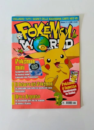 Rivista Pokémon World N. 11 (2001), condizioni: Ottime, €6.00, €7.00 include la Protezione acquisti