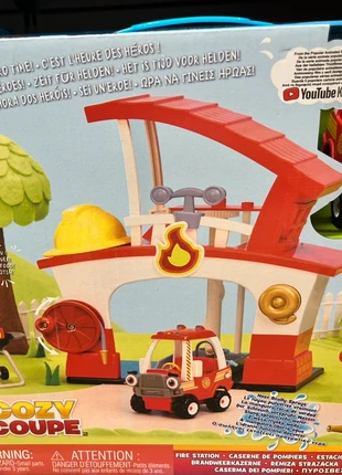 Juguete estación de bomberos con coche y accesorios 🚒, merk: Ideal, staat: Nieuw met prijskaartje, maat: 3 jaar / 98 cm, € 20,00, € 21,70 inclusief Kopersbescherming