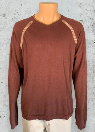Pull Col V Tommy Hilfiger Marron ( XL / 42 / 14 ), merk: Tommy Hilfiger, staat: Heel goed, maat: XL, € 3,00, € 3,85 inclusief Kopersbescherming Pro