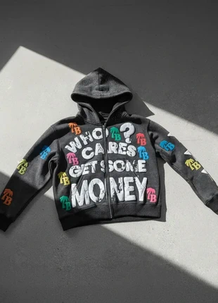 sweat à capuche noir imprimé style street coloré, zustand: Sehr gut, größe: M, 68,90 €, 73,05 € inklusive Vinted-Käuferschutz