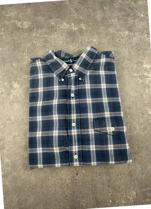 Ralph Lauren chemise à carreaux indigo XL bleu blanc état excellent casual vintage, marque: Ralph Lauren, état: Très bon état, taille: XL, 35,00 €, 37,45 € Protection acheteurs incluse