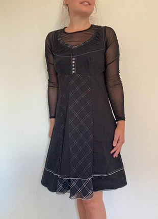 Robe sans manche quadrillée taille 38, condition: Very good, size: M / 38 / 10, €5.00, €5.95 includes Buyer Protection