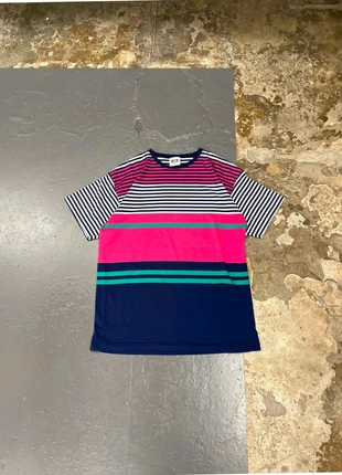 T-shirt USA rose rayé bleu marine Vintage, marca: Vintage Dressing, estado: Muy bueno, tamaño: L, 10,00 €, 11,20 € Protección al comprador Pro incluida