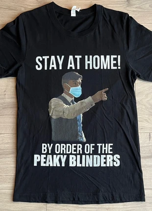 T-shirt Peaky Blinders noir S, marca: Bella + Canvas, estado: Muito bom, tamanho: S, €5.00, €5.95 inclui Proteção do Comprador