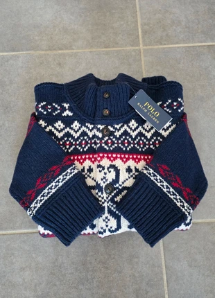 Pull cardigan de Noël  Polo Ralph Lauren, brand: Ralph Lauren, condition: New with tags, size: L, €149.99, €158.19 includes Buyer Protection