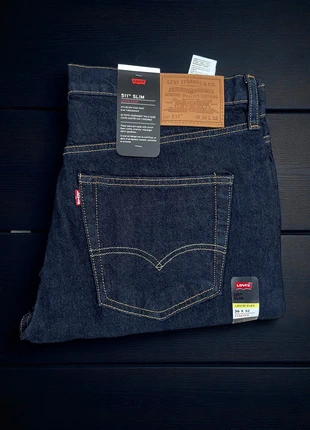 Levi’s 511 Slim Jeans – W36 L32 – Navy Blue (Stretch), marque: Levi's, état: Neuf avec étiquette, taille: W36 | FR 46, 44,50 €, 47,43 € Protection acheteurs incluse
